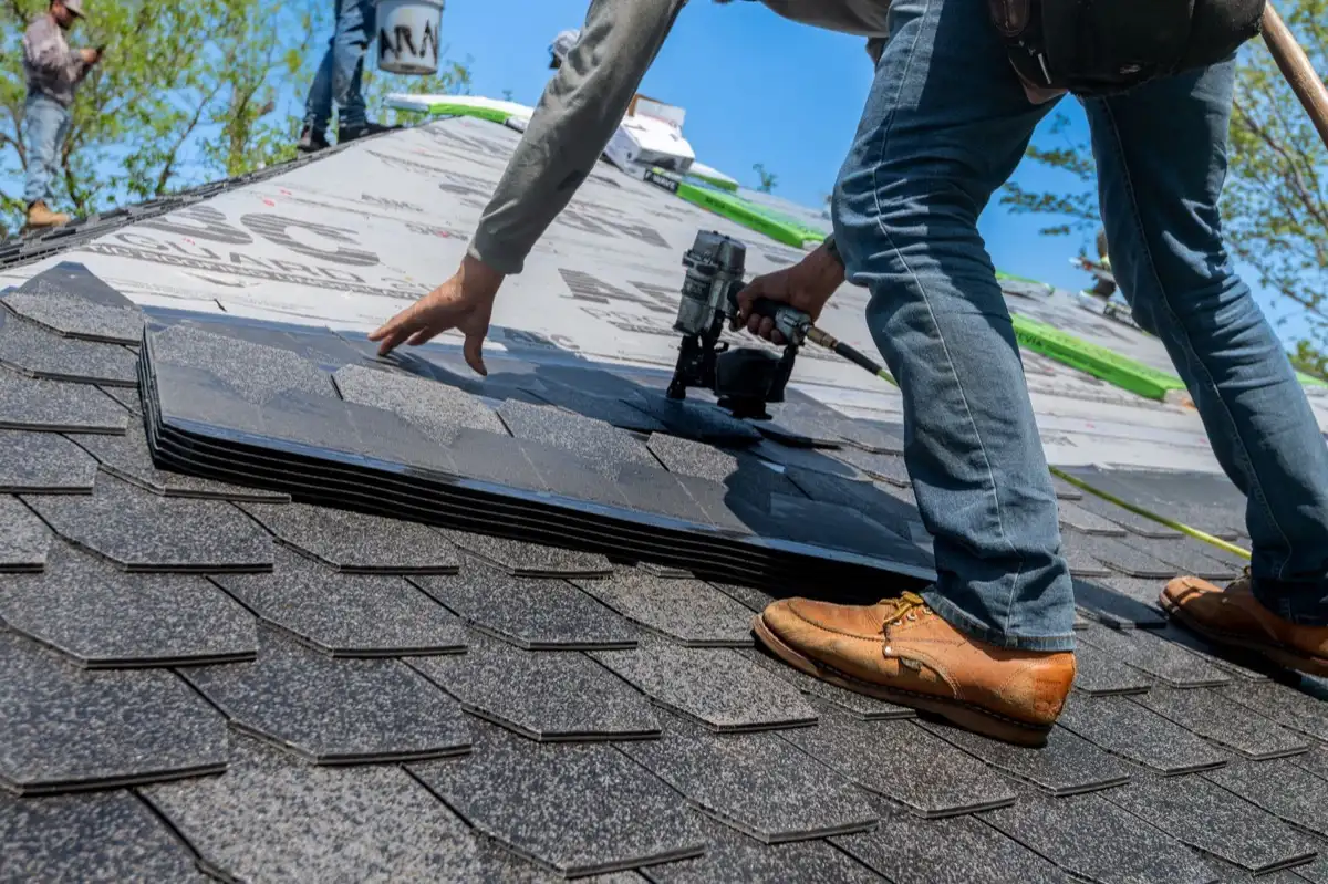 roofing project in Wylie, TX — 2